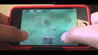 PES 2012 GAMEPLAY FOR IPHONEIPOD [upl. by Prosperus]