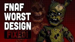 FIXING The Worst Design In FNAF History  Weirdos Speed [upl. by Cosme218]