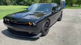 Dodge Challenger Staggered Setup  20x9  20x105 [upl. by Brozak]