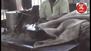 India SackHessian Jute bag Making [upl. by Maxma]