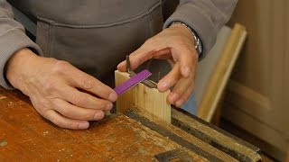 How to Sharpen a Wooden Spokeshave  Paul Sellers [upl. by Nnylrahc]