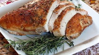 Roast Turkey Breast  Recipe for Boneless Turkey Breast Roast [upl. by Aneloj]