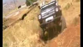 Mercedes 280GE ditch climbing [upl. by Lombardo225]