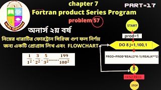 Chapter 7 FORTRAN PRODUCT SERIES PROGRAM।ফোরট্রান সিরিজ গুণ ফল প্রোগ্রাম নির্ণয়। problem 57 [upl. by Guendolen]