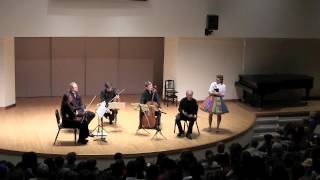 Music amp Truffles  January 17 2016  London Haydn Quartet with Eric Hoeprich clarinet [upl. by Aaronson]