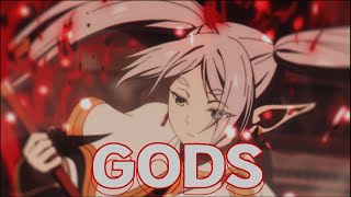 AMV Frieren  GODS [upl. by Myrilla849]