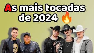 AS MUSICAS MAIS TOCADAS DE 2024  ATUALIZADO NOVEMBRO [upl. by Eehsar552]