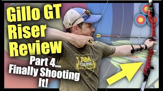 Gillo GT 27quot Riser Review  Part 4  First Shots with this Barebow Riser [upl. by Rainah]