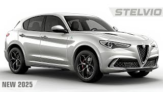 2025 Alfa Romeo Stelvio Italian Elegance Converges with Compact Luxury [upl. by Aihselat807]