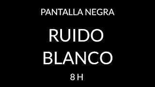 RUIDO BLANCO RELAJANTE PERFECTO PARA DORMIR  PANTALLA NEGRA [upl. by Errol]