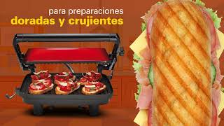 Prensa para Paninis Gourmet 25462Z [upl. by Milurd]