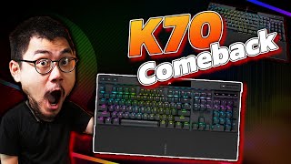 รีวิว Corsair K70 RGB Pro  Gaming Keyboard รุ่นยอดฮิต อัปเกรดใหม่ [upl. by Ylicec]