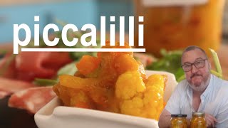 The recipe for my favourite Piccalilli [upl. by Ainitsirk]