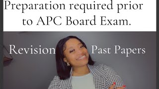 What’s required prior to the APC Board Exam  SAICA APC Board Exam  Revision  Past Papers [upl. by Joost]