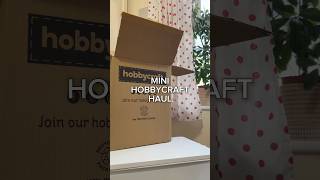 what i bought from hobbycraft hobbycraft art shorts haul [upl. by Nosredna]