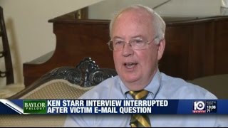 Ken Starr CAUGHT Lying During Local News Interview [upl. by Bentlee]