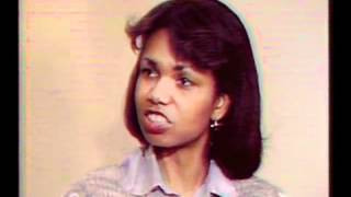 Condoleeza Rice  Simply Understanding the Russians is not Enough  1985 [upl. by Hannasus]