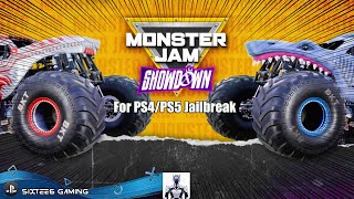 Playing Monster Jam Showdown For PS4PS5 Jailbreak [upl. by Marteena]