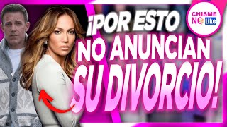 TE DECIMOS EN EXCLUSIVA POR QUÉ JLO Y BEN AFFLECK AÚN NO CONFIRMAN SU SEPARACIÓN CHISME NO LIKE [upl. by Anaillil219]