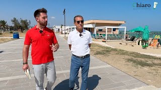 Spadano e il nuovo lungomare «È il punto di svolta per il turismo di San Salvo Marina» [upl. by Supple]