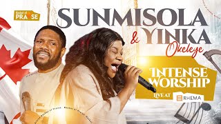 Sunmisola AgbebiOkeleye amp Yinka Okeleye Intense Worship Live In Rhema Sanctuary Canada ft SOJ [upl. by Hillyer166]