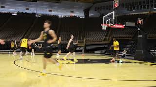 Inside look at Iowa basketball practice ahead of 202425 season [upl. by Center306]