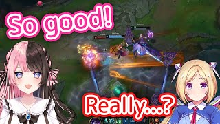 Hinano Praises Aki So Much In League of Legends 【VSpo】【EN Sub】 [upl. by Herring72]