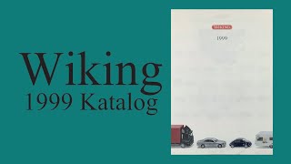 WIKING Katalog 1999 Catalog HD [upl. by Iggam370]