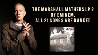 The Marshall Mathers LP 2 Deluxe Edition  Ranking [upl. by Teragram]