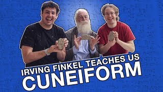 Irving Finkel Teaches Us Cuneiform [upl. by Lirbaj]