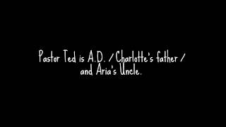 PLL  Pretty Little Liars  Ted Is AD  Charlottes Father  Arias Uncle [upl. by Farmann]