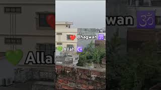 Allah or bhagwan ne ek insaan banaya allah youtubeshorts shere ☪️💚🕉️❤️ [upl. by Eremehc]