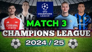 Jadwal Liga Champions Match 3 200425 [upl. by Ayatan]