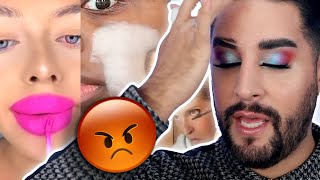 THE INTERNET IS ANGRY Pro MUA reacts to makeup hacks [upl. by Judy]