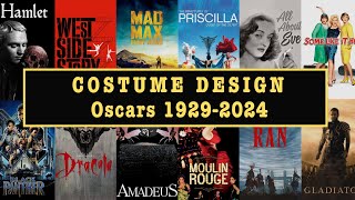 Best Costume Design Oscar Winners  Academy Awards  1949 to 2024  Easy to Read List [upl. by Nanji]