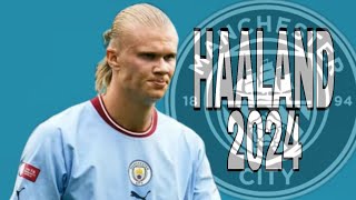 Herling Haaland • Amazing Skills amp Goals • 2024 Manchester City [upl. by Meela]