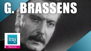 Georges Brassens quotLe 22 septembrequot live officiel  Archive INA [upl. by Ycnaf]