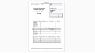 Testul 1 de antrenament Evaluare Nationala 2022  Clasa a 8a  Rezolvare [upl. by Jt]