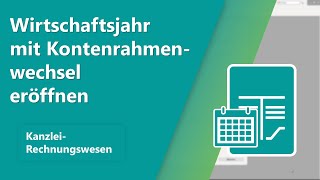 Neues Wirtschaftsjahr mit gleichzeitigem Kontenrahmenwechsel eröffnen [upl. by Nanyk]