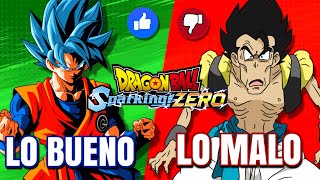 LO BUENO y LO MALO del nuevo gameplay de Sparking Zero  Tenkaichi 4 PS5  PC  XBOX Series X [upl. by Darej]