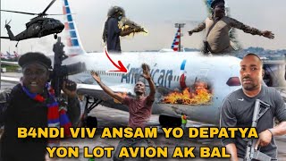 B4ndi viv ansam fenk depatya yon lot avion ak bal Ajan swat m0ur Rel nan Solino b4ndi anvayi net [upl. by Mattias]