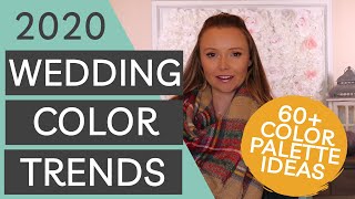 60 Wedding Color Themes for Fall and Winter Weddings  How to Pick Your Wedding Colors [upl. by Hanforrd935]