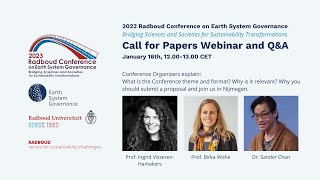 ESG2023 Webinar Conference Call for Papers and QampA [upl. by Bobine]