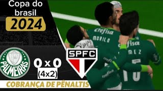 PALMEIRAS X SAO PAULO  OITAVAS DE FINAL  COPA DO BRASIL  PSP [upl. by Jeth]