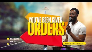 Join Us  Youve Been Given Orders Minister Oluwatobi Ajirotutu  102024 [upl. by Tomaso984]