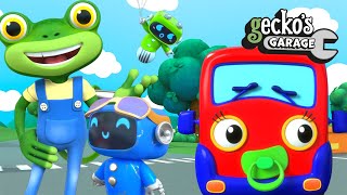 New Geckos Garage Adventures｜Trucks amp Baby Robots｜Funny Cartoon For Kids｜Videos For Toddlers [upl. by Aekahs659]