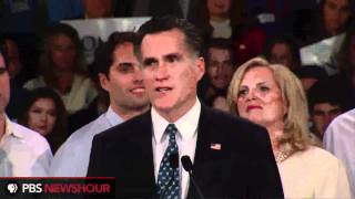 Watch Mitt Romneys New Hampshire Primary Victory Speech [upl. by Anaihsat]