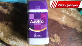 crystal azotrix  azotrix fungicide Azoxystrobin 167   Tricyclazole 333 SC  Rice special [upl. by Johm327]