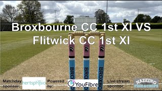 Broxbourne CC 1st XI VS Flitwick CC 1st XI [upl. by Wiatt]