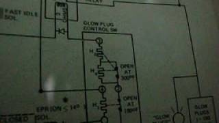 Glow Plug Wiring Diagram For CORVAIRWILDs 62L Blazer [upl. by Ezri]